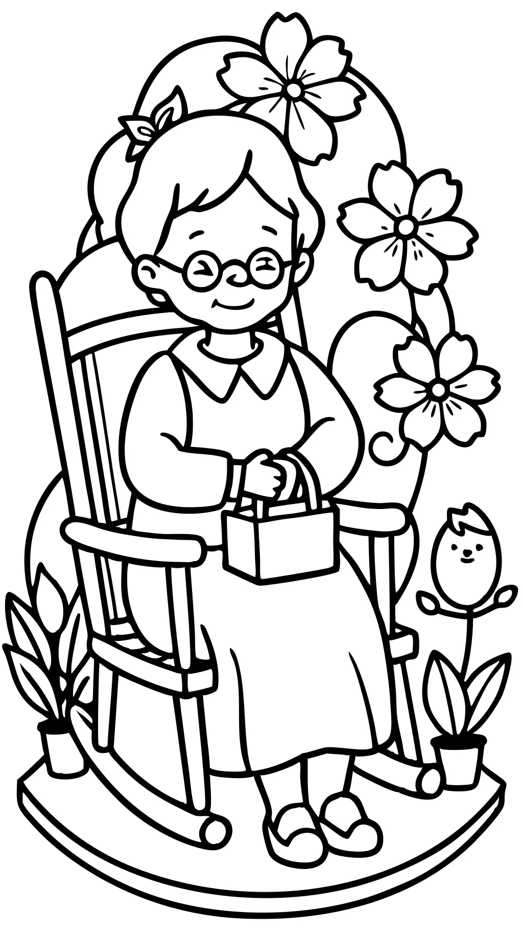 nana coloring pages